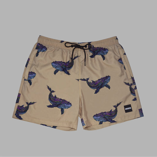 Humpback Whale Beach Shorts